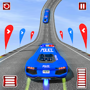 Police Limo Car Mega Ramp Games:New Racing Games