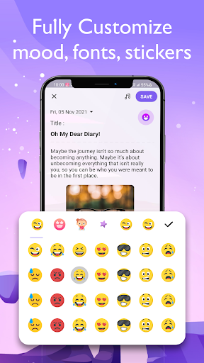 Diary App - Your Daily Journal Screen 2