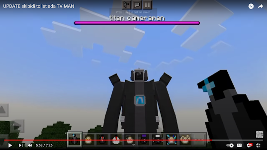 Titan Cameraman Mod Minecraft