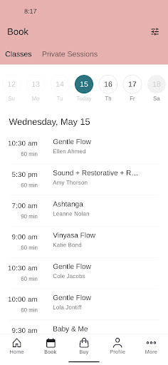 Laguna Beach Yoga Screen 2