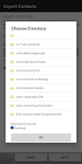Export Contacts Screenshot