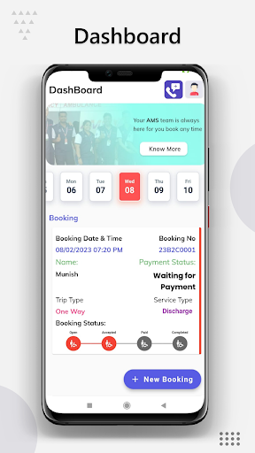 AMS Ambulance Booking App