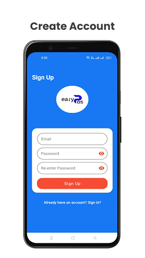 EazyPos - Point of Sale System Screen 2