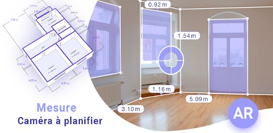 AR Plan 3D Règle: Room Planner