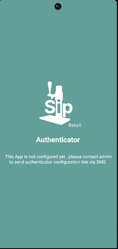 Android application Sip Authenticator screenshort