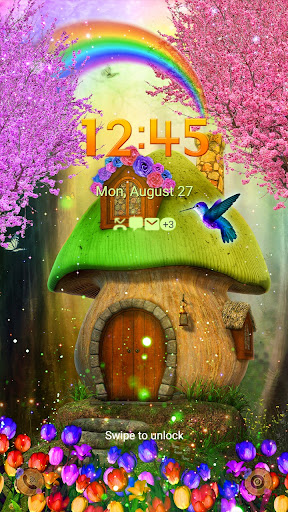 Android application Spring Mush Forest - Wallpaper screenshort