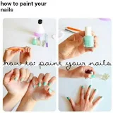 How to paint your nails icon