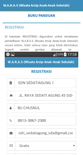 W.A.R.A.S Screen 3