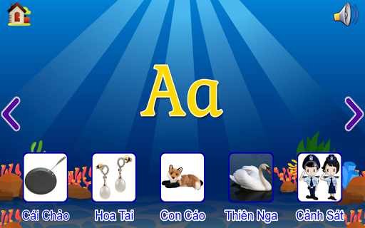 Screenshot of Day Be Hoc Chu Cai - Hoc So