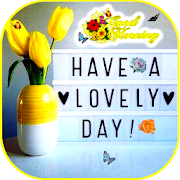 Good day wishes in animated images GIF Happy days