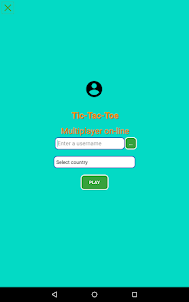Tic Tac Toe Multiplayer online