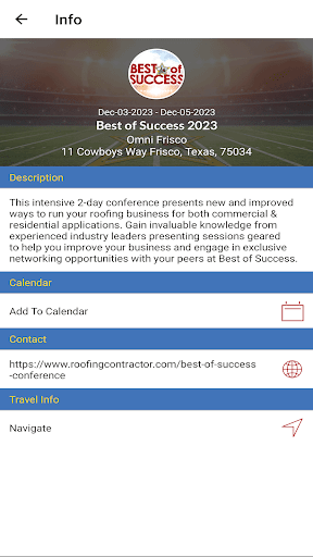 Best of Success Conference Screen 3