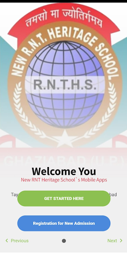 Android application New RNT Heritage School screenshort