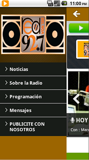 FM RED DEL NOA 92.7 Screen 2