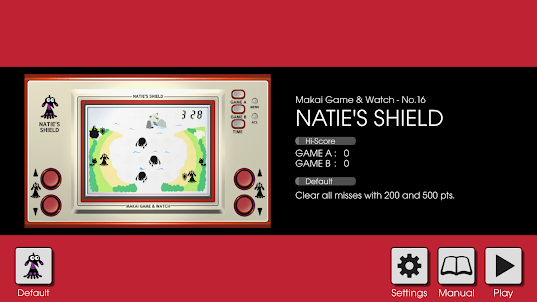 LCD GAME - NATIE'S SHIELD