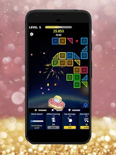 Space Cat vs Blocks - Idle Sho - Screenshot 1