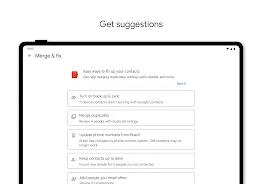 Contacts screenshot 1