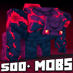 Cover Image of Herunterladen 500 Mobs for Minecraft PE  APK