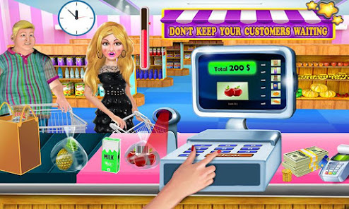 Super Market Cashier Game  screenshots 4