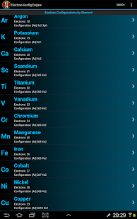 Schermafbeelding Electron Config Engine