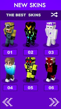 #3. All Skins For Minecraft PE (Android) By: amridservice