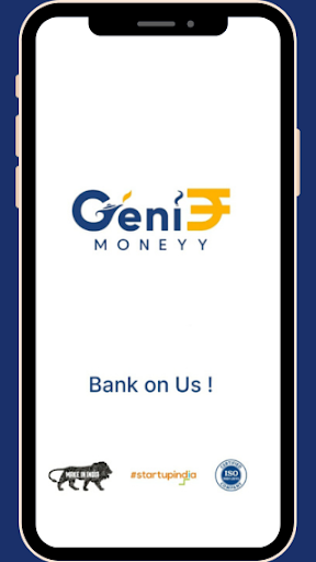 Android application Genie Moneyy screenshort
