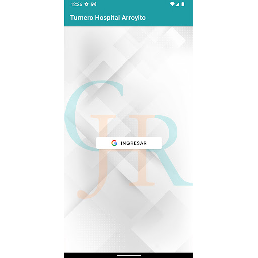 Android application Turnero Hospital Arroyito screenshort