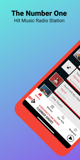 Android application Hits 1 Radio screenshort