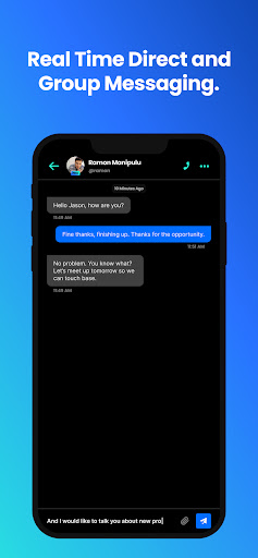 Screenshot of Entre: Professional Network