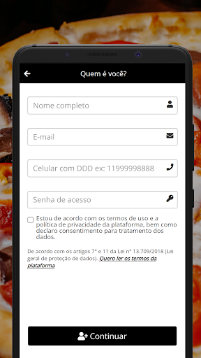 Macedo Pizzas Screen 3