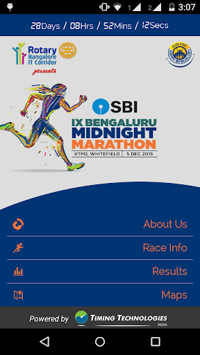 Bengaluru Midnight Marathon.