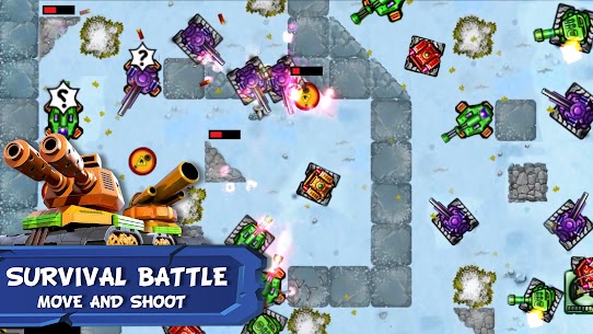 Tank Battles 2D MOD APK (Unlimited Money/God Mode) Download 1