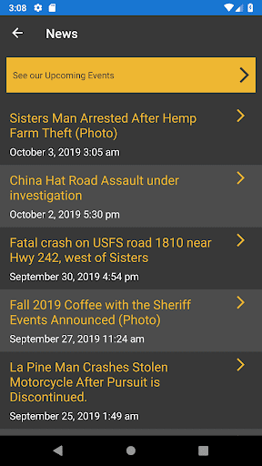 Deschutes County Sheriff Screen 3