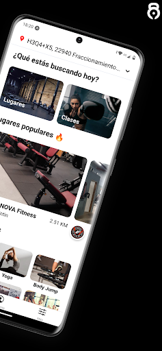 Olympia Fitness App Screen 2