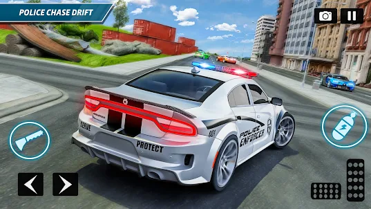 Policía Auto Juegos 3d