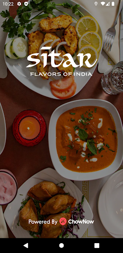 Android application Sitar Flavors of India screenshort