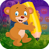 Best Escape Game 486 Writing Bear Rescue Game icon