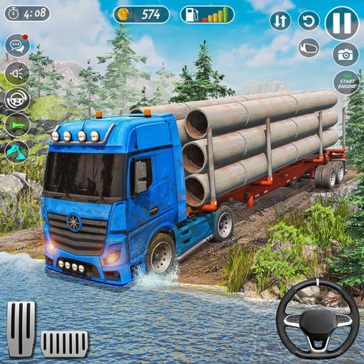 Euro Cargo Mud Truck Driving
