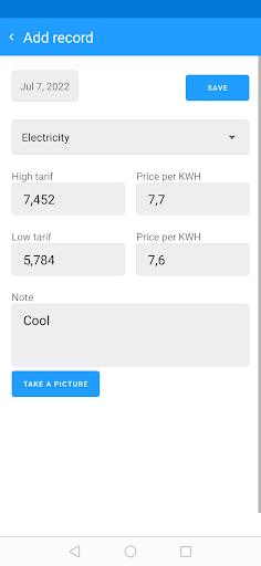 Elmeter - smart power meter Screen 3
