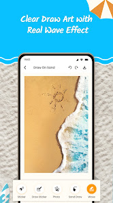 Imágen 6 Draw Beach Sand Name Art android