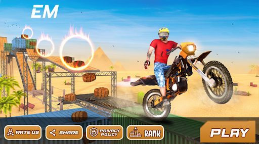 Android application Modern Xtreme Bike Stunt screenshort