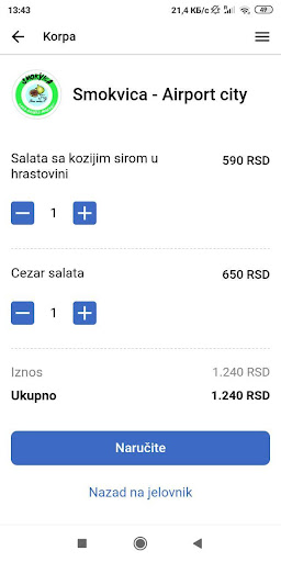 Foody Club - food delivery