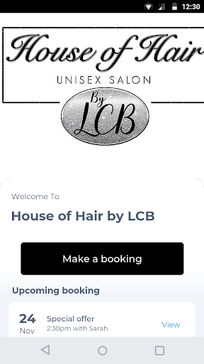 Android application House of Hair by LCB screenshort