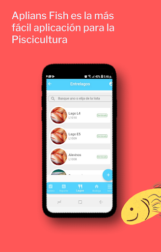 Android application Aplians Fish screenshort