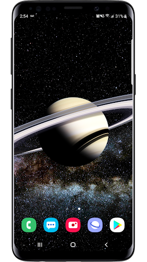 Saturn 3D Live Wallpaper Screen 2