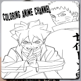 Coloring Anime Channel Boruto icon