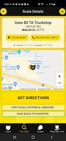  CAT Scale Locator