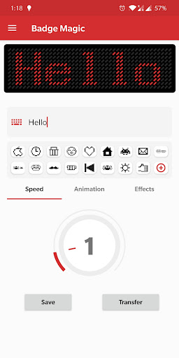 Android application Badge Magic screenshort