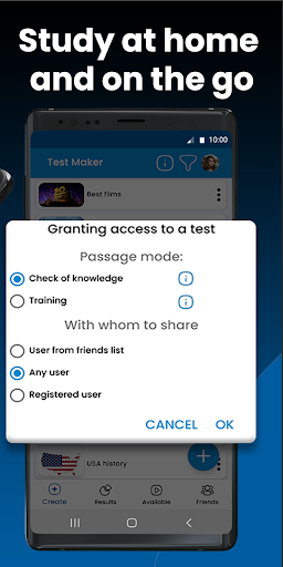 Test Maker - Play, Learn, Exam Screen 3