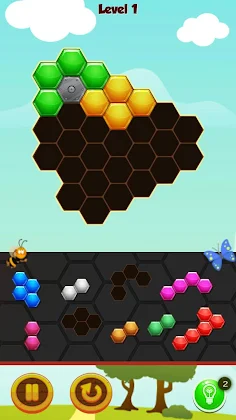 Bee Hexa Puzzle - Screenshot 4